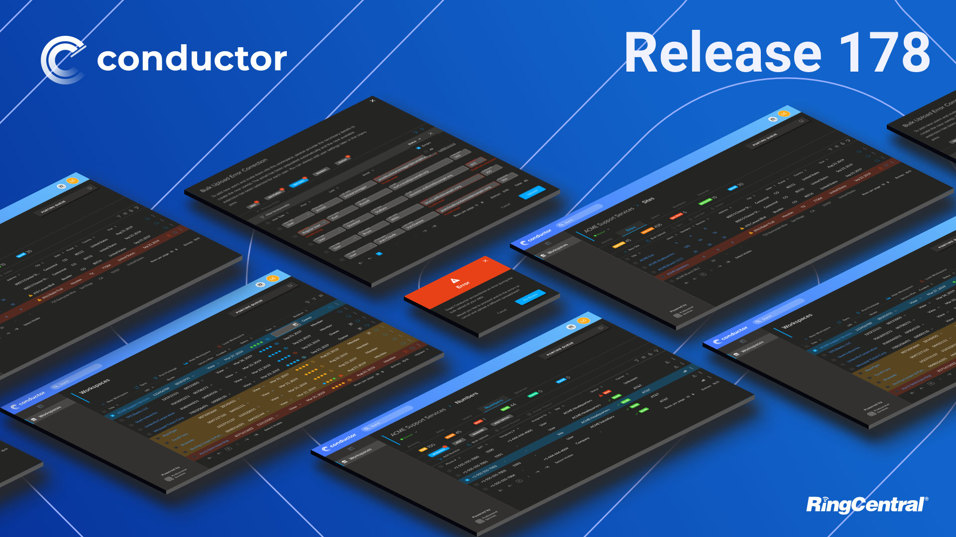Conductor Release 178 - Sprint 19